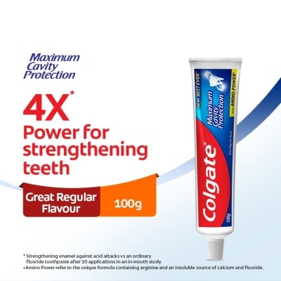 COLGATE Max Cavity Protection Toothpaste-Great Regular100g