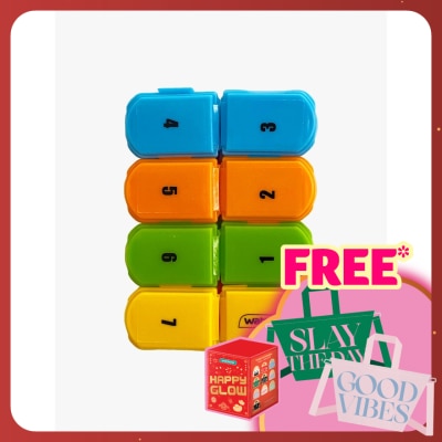 WATSONS Detach Pill Box 1's x 8 Sided