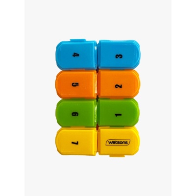 WATSONS - Detach Pill Box 1's x 8 Sided image