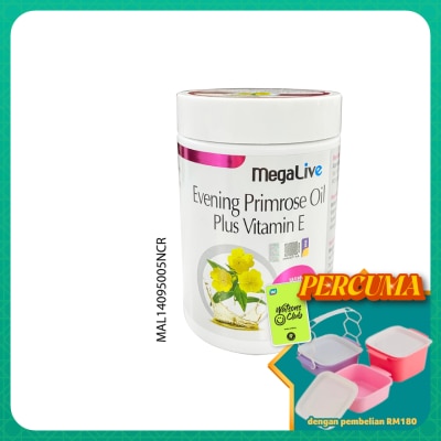 MEGALIVE - EPO plus Vitamin E 120s