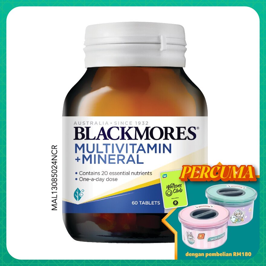 Multivitamins + Minerals 60's