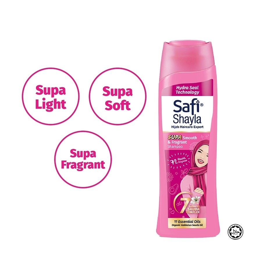 Shayla Supa Smooth & Fragrant Shampoo 300g