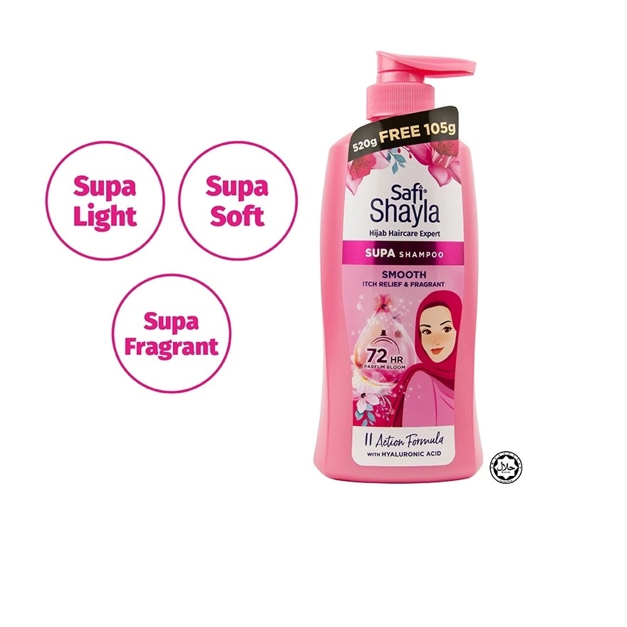 Shayla Supa Smooth & Fragrant Shampoo 625g image