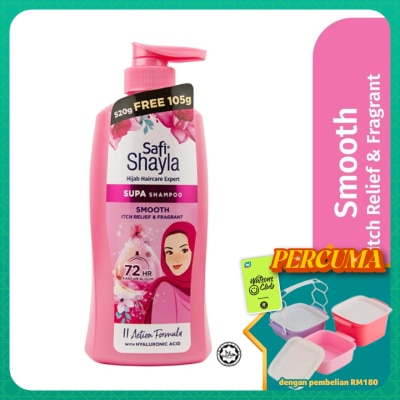 SAFI - Shayla Supa Smooth & Fragrant Shampoo 625g