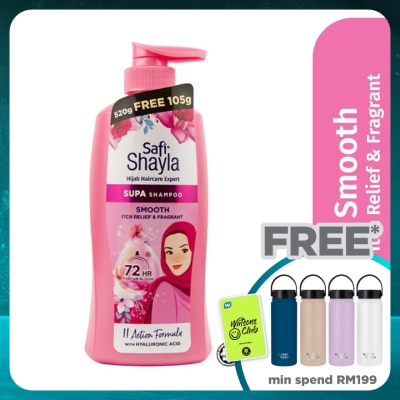 SAFI Shayla Supa Smooth & Fragrant Shampoo 625g