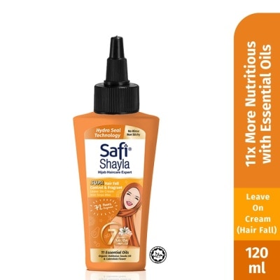 SAFI Shayla Supa Hair Fall Control Leave On Cream 120ml