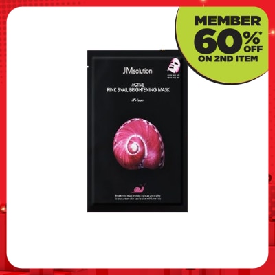 JMSOLUTION Pink Snail Bright Mask 1's