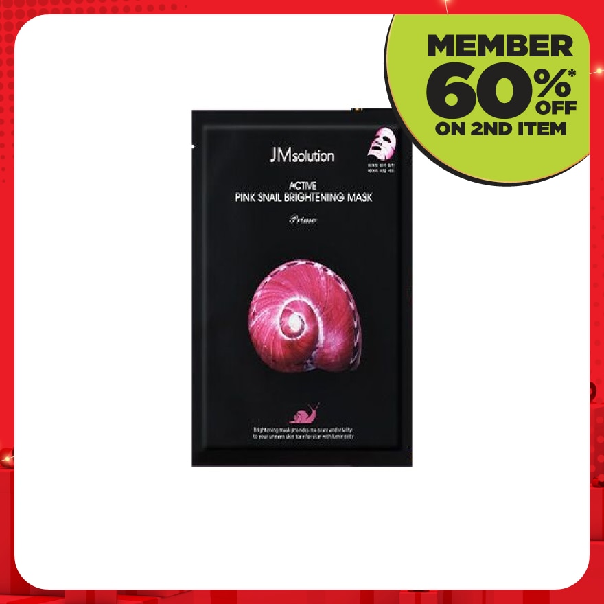 Pink Snail Bright Mask 1's