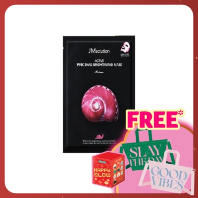 JMSOLUTION Pink Snail Bright Mask 1's