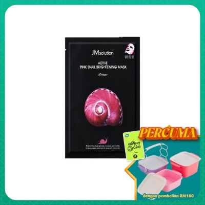 JMSOLUTION - Pink Snail Bright Mask 1's