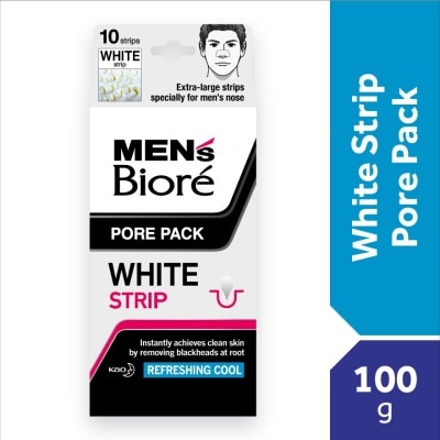 MEN'S BIORE Men's Pore Pack White Strip 10'S