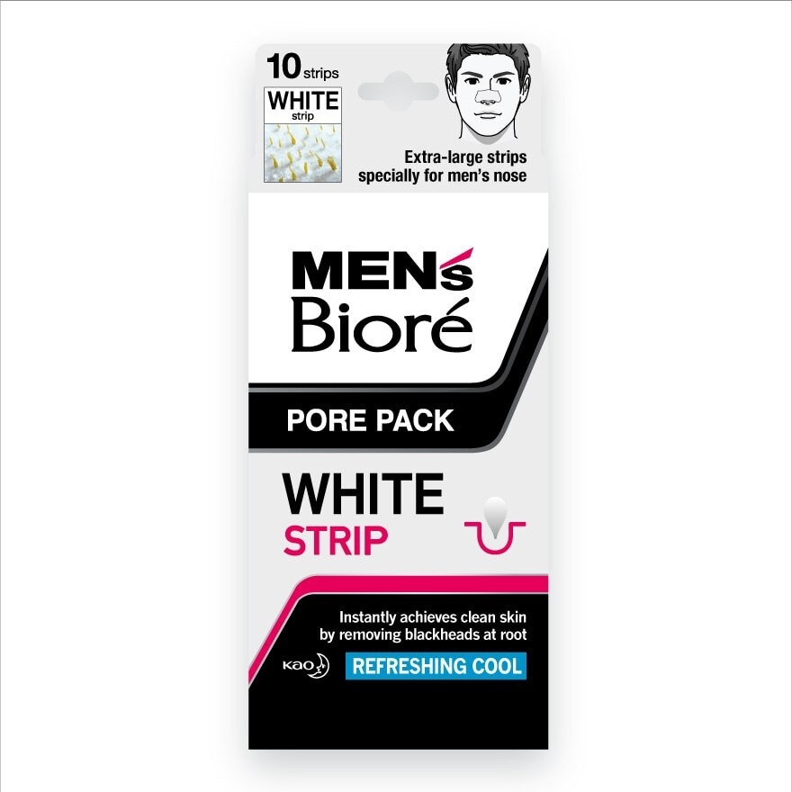 Men's Pore Pack White Strip 10'S