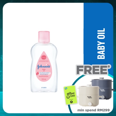 JOHNSON'S Baby Regular Oil 125 milliliter