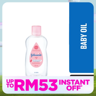 JOHNSON'S Baby Regular Oil 125 milliliter