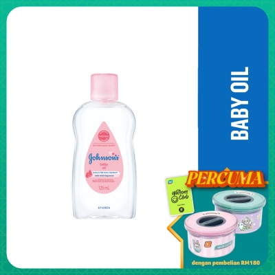 JOHNSON'S Baby Regular Oil 125 milliliter