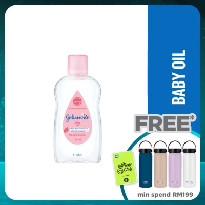 JOHNSON'S Baby Regular Oil 125 milliliter