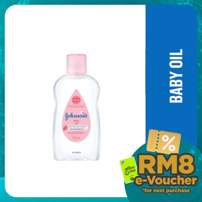 JOHNSON'S Baby Regular Oil 125 milliliter