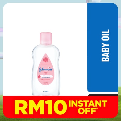JOHNSON'S Baby Regular Oil 125 milliliter