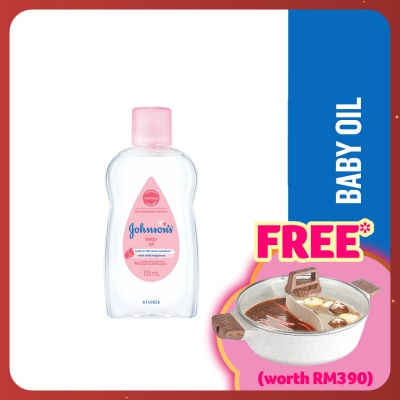 JOHNSON'S Baby Regular Oil 125 milliliter