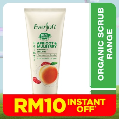 EVERSOFT Apricot and Mulberry Facial Scrub 100G
