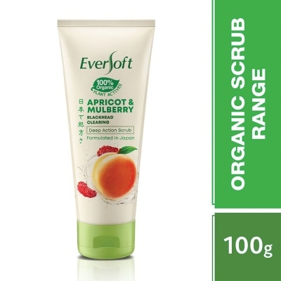 EVERSOFT Apricot and Mulberry Facial Scrub 100G