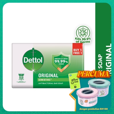 DETTOL Bar Soap Original 100GBar Soap Original Value Pack 100g x4