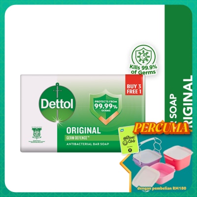 DETTOL - Bar Soap Original 100GBar Soap Original Value Pack 100g x4