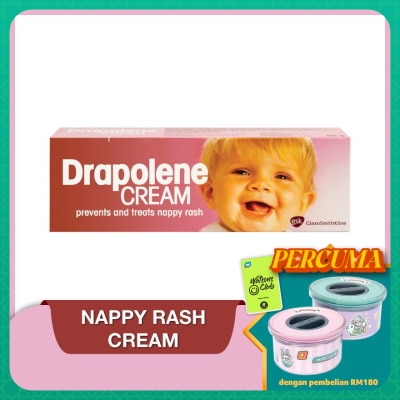 DRAPOLENE Nappy Rash & Redness Cream 55g