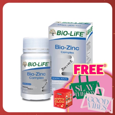 BIO-LIFE Bio-Zinc Complex 30's