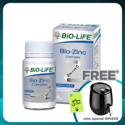 BIO-LIFE Bio-Zinc Complex 30's