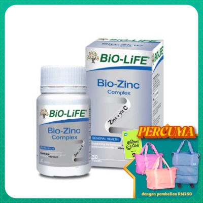 BIO-LIFE - Bio-Zinc Complex 30's