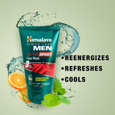 HIMALAYA Men Active Sport Face Wash 100ml