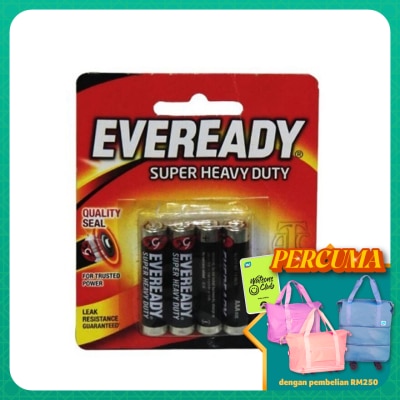 EVEREADY Super Heavy Duty AAA 4's