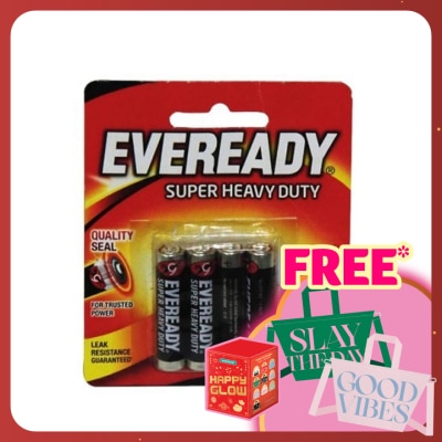 EVEREADY Super Heavy Duty AAA 4's
