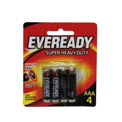 EVEREADY Super Heavy Duty AAA 4's