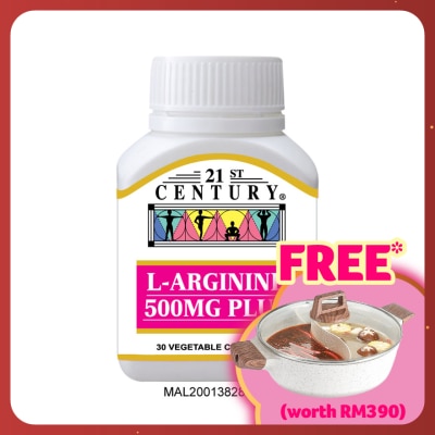 21ST CENTURY L-Arginine Plus 500mg 30's