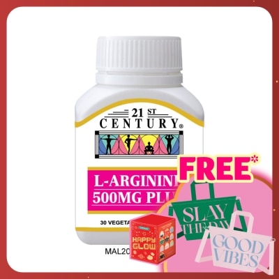 21ST CENTURY L-Arginine Plus 500mg 30's