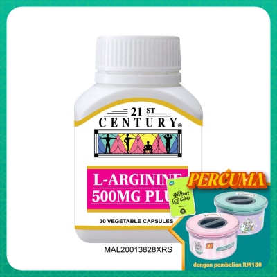 21ST CENTURY L-Arginine Plus 500mg 30's