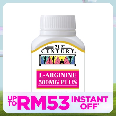 21ST CENTURY L-Arginine Plus 500mg 30's