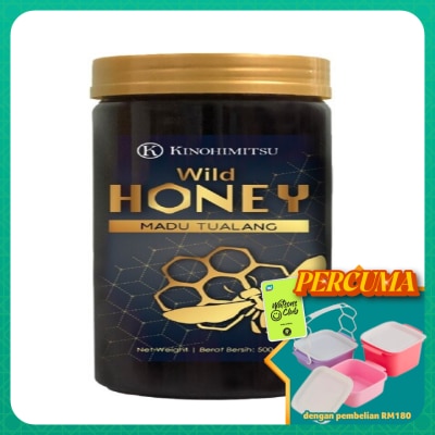 KINOHIMITSU - Wild Honey- Madu Tualang 500g