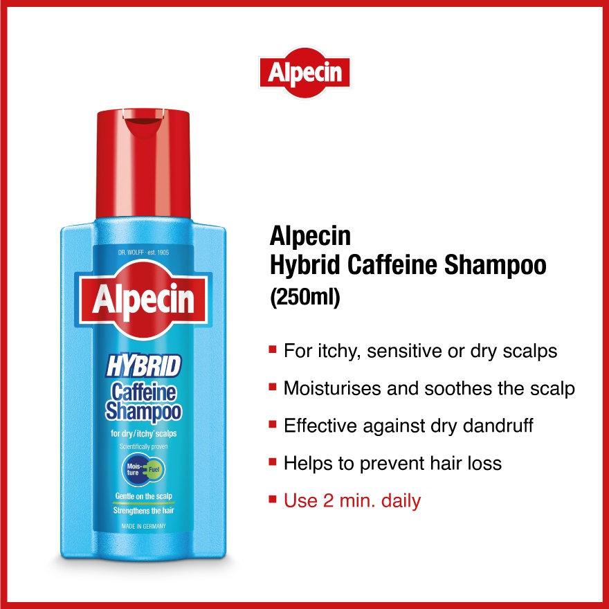Hybrid Caffeine Shampoo 250ml image