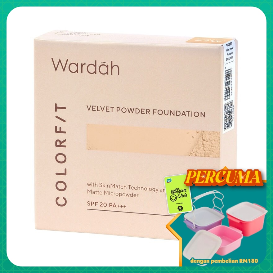 Clrfit Velvet Powder Foundation 23W Warm Ivory