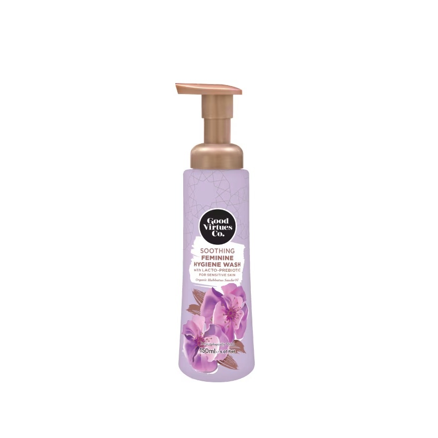 GVC Soothing Feminine Hygiene Wash with Lacto-Prebiotic For Sensitive Skin 150ml image