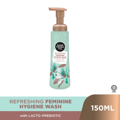 GOOD VIRTUES CO - Refreshing Feminine Hygiene Wash with Lacto-Prebiotic For Daily Use 150ml image