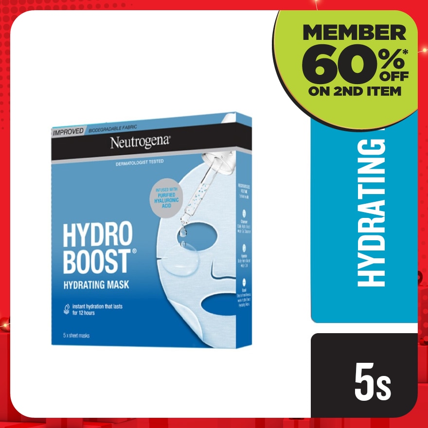 Hydro Boost Hydrating Mask 5's