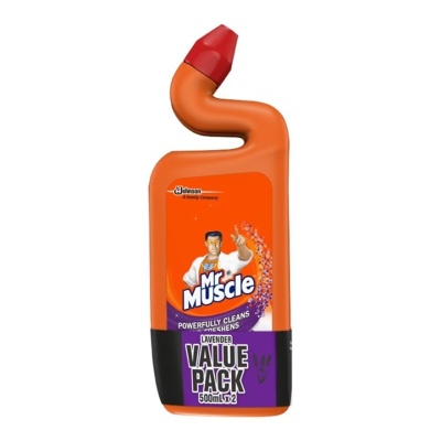 MR MUSCLE - Toilet Bowl Clean Lavender 2X500ML image