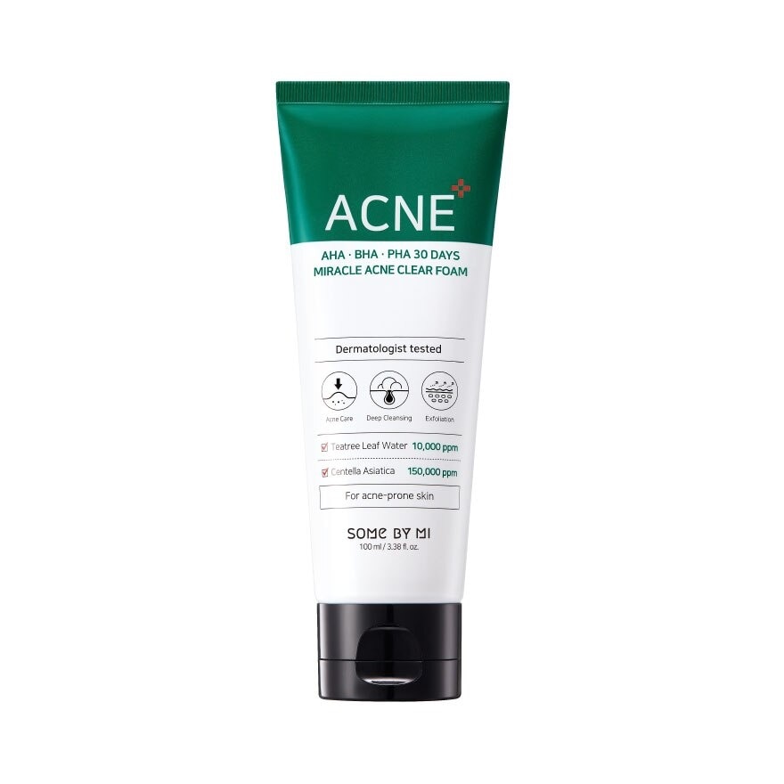 30 Days Miracle Acne Clear Foam 100g