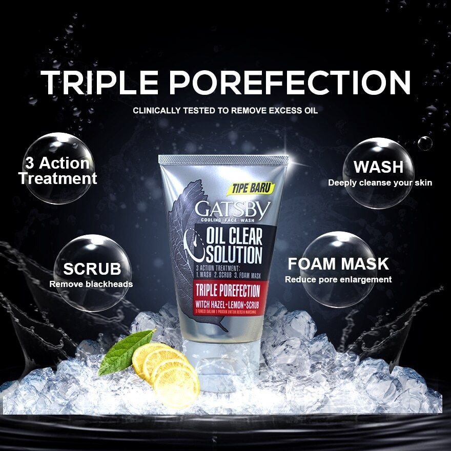 Cooling Face Wash Triple Porefection 100g