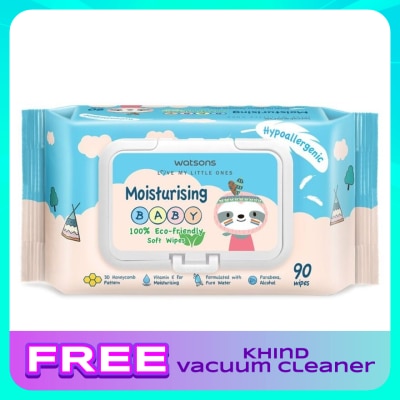 WATSONS Baby Wipes Moisturizing 90's