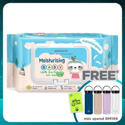 WATSONS Baby Wipes Moisturizing 90's